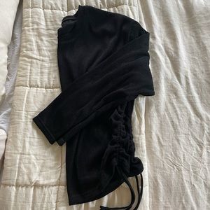 Zara Ruched Long Sleeve Top